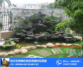 江夏假山制作 绿景秀园林，匠心独运的自然之韵